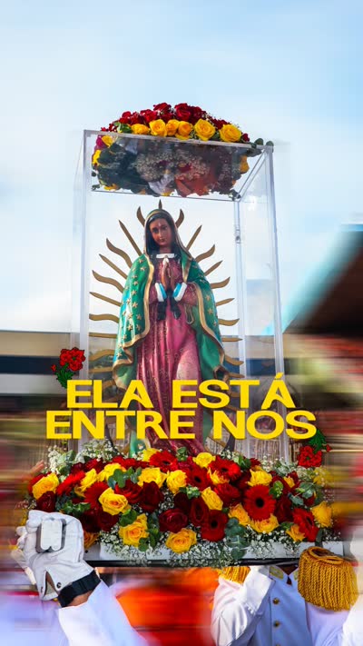 Ela está entre nós